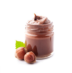 Chocolate cream with filbert