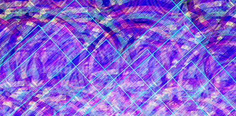 Abstract blue soft texture background. Blue various shapes pattern background