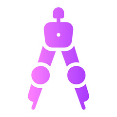 compass gradient icon