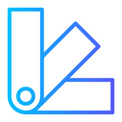 color palette gradient icon
