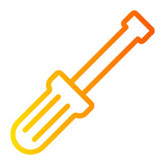 screwdriver gradient icon