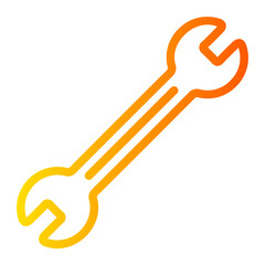 wrench gradient icon
