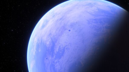 Planets and galaxy, science fiction wallpaper. Beauty of deep space. Billions of galaxy in the universe Cosmic art background 3d render
