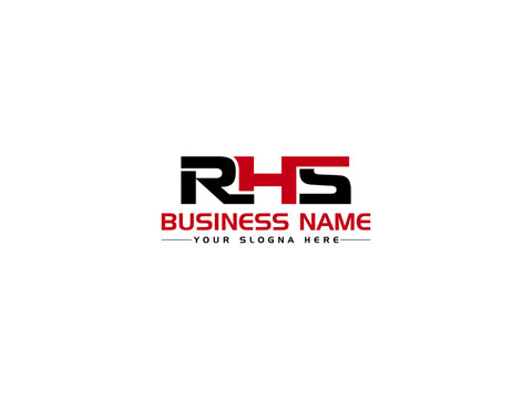Creative RHS Logo Icon Design, Letter RH Logo Image Design For Your Business Or Brand