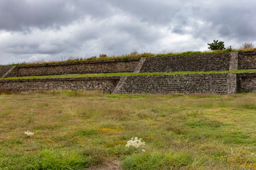 ruins at the Archaeological Site of Teotihuacán