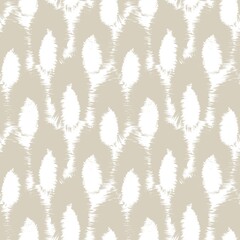 Abstract Brush Stroke Fur Seamless Pattern