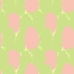 Abstract Brush Stroke Fur Seamless Pattern