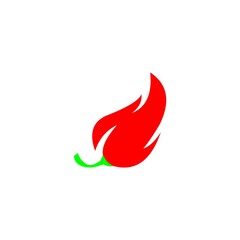 Red Chili logo designs vector, Spicy Pepper logo template