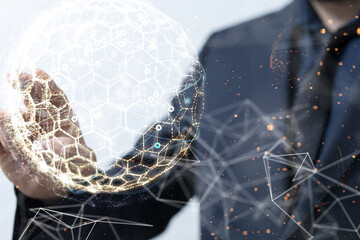 Futuristic wave, Futuristic data stream