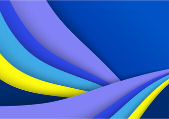 Colorful gradient memphis geometric pattern background texture for poster cover design. Minimal color abstract gradient banner template. Modern vector shape for business presentation and social media