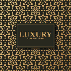 luxury dark seamless pattern background