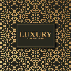 luxury dark seamless pattern background