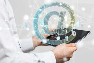 mail communication support contact concept service