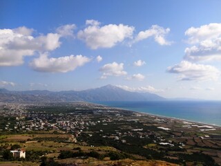 view from the top of the mountain