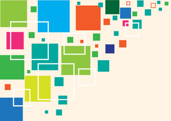 the colorful pattern abstract background. Vector background.