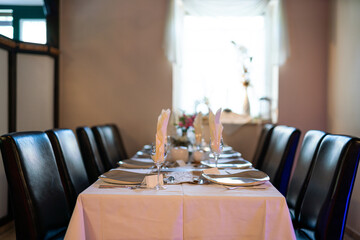 Angerichteter Tisch im Restaurant