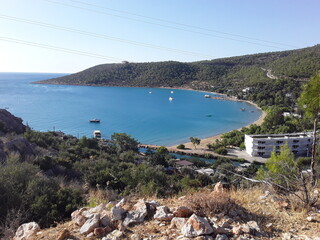 view of the coast of the region sea