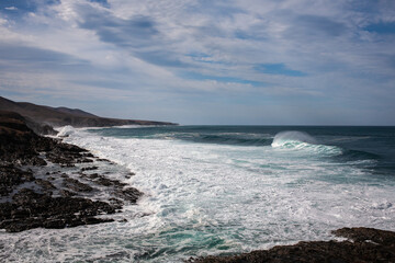 Aguas Verdes beach Fuerteventura Canary Islands Spain