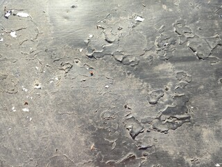 Metal black wall texture