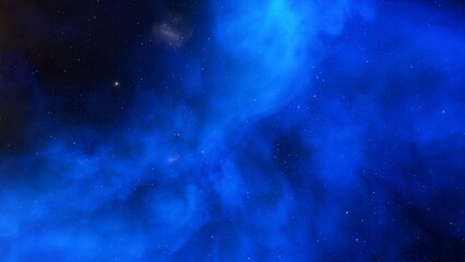 nebula gas cloud in deep outer space
