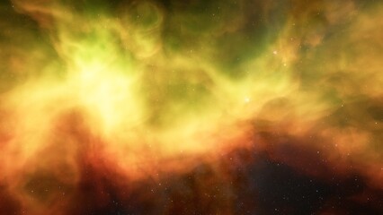 nebula gas cloud in deep outer space
