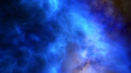 nebula gas cloud in deep outer space
