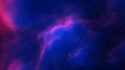 nebula gas cloud in deep outer space
