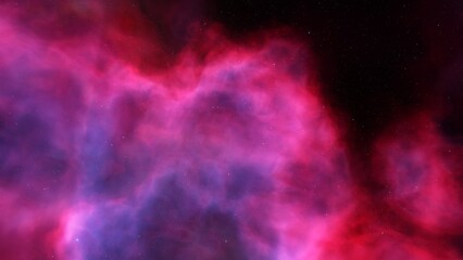 nebula gas cloud in deep outer space
