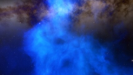 Fototapeta premium nebula gas cloud in deep outer space 