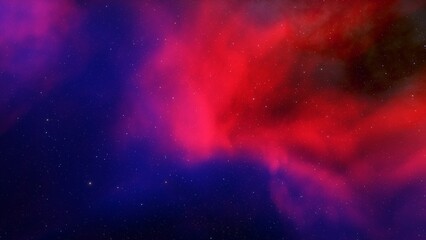 nebula gas cloud in deep outer space
