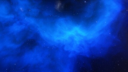 nebula gas cloud in deep outer space
