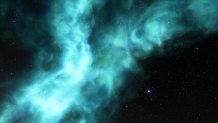 Fototapeta premium nebula gas cloud in deep outer space 
