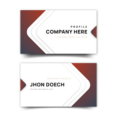 Fototapeta premium modern business cards template