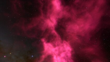 Obraz premium Universe filled with stars, nebula and galaxy 