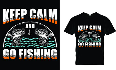 Fishing T-Shirt Design Template(New and creative).