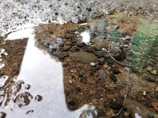 wet dry season due to extreme weather, climate change and the impact of global warming