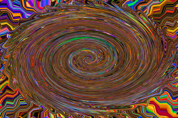 Abstract and contemporary digital art design