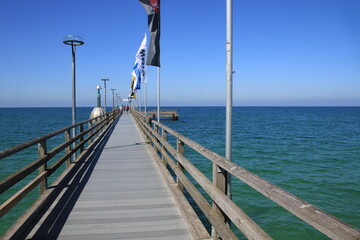 pier on the sea