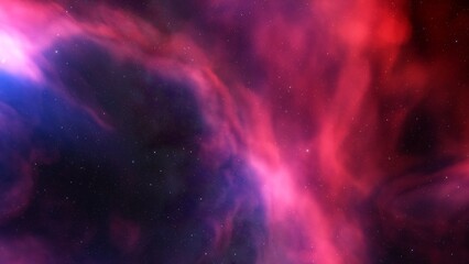 Fototapeta premium Space of night sky with cloud and stars 