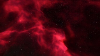 Space of night sky with cloud and stars
