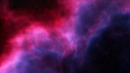 Fototapeta premium Night sky - Universe filled with stars, nebula and galaxy 