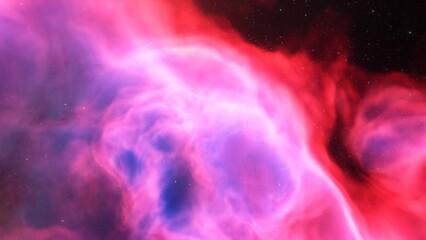 Night sky - Universe filled with stars, nebula and galaxy
