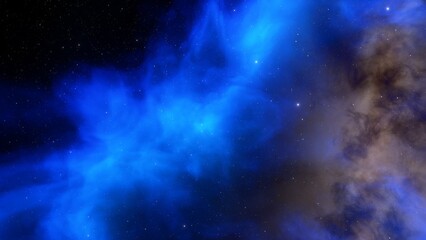 Night sky - Universe filled with stars, nebula and galaxy
