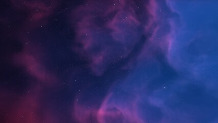 Night sky - Universe filled with stars, nebula and galaxy
