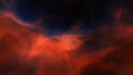 Space nebula, for use with projects on science, research, and education. Illustration
