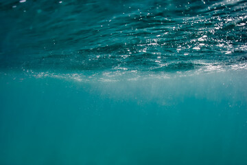 underwater sea surface