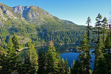 Emerald Bay at Lake Tahoe, California