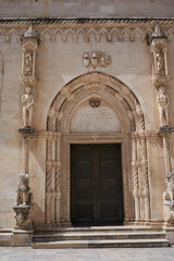Sibenik, Croatia - May 26, ‎‎2022, The Cathedral of St. James (Croatian: Katedrala sv. Jakova)...