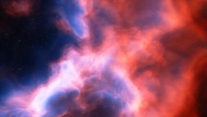 Space nebula, for use with projects on science, research, and education. Illustration
