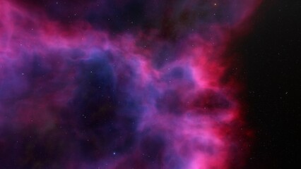 Space nebula, for use with projects on science, research, and education. Illustration

